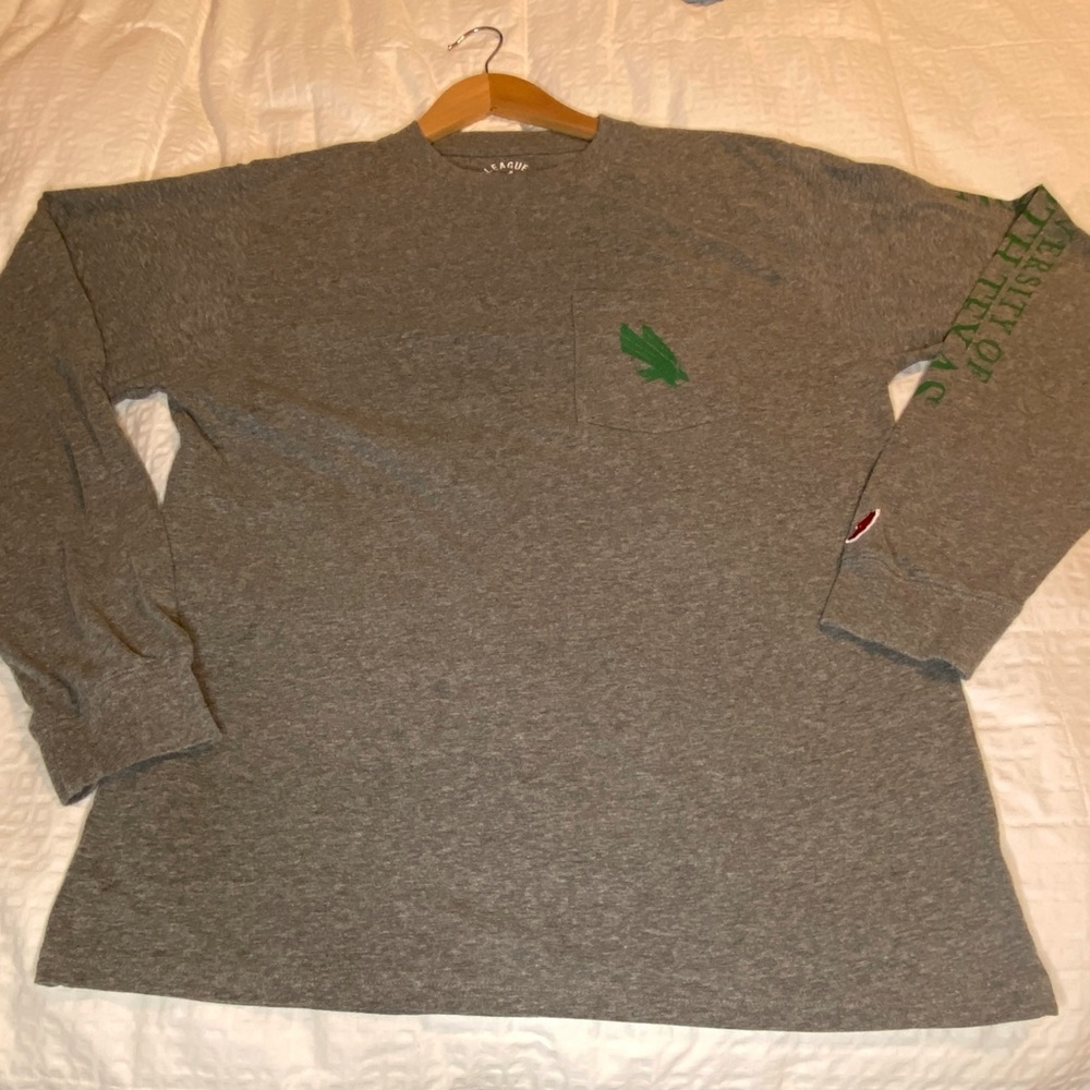 UNT Long-Sleeve Tee - Size Large | Classic & Comfortable